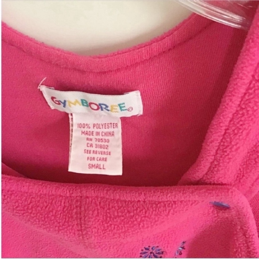 Gymboree girls dress pink vintage Aspen Adventure fleece jumper - Picture 5 of 7